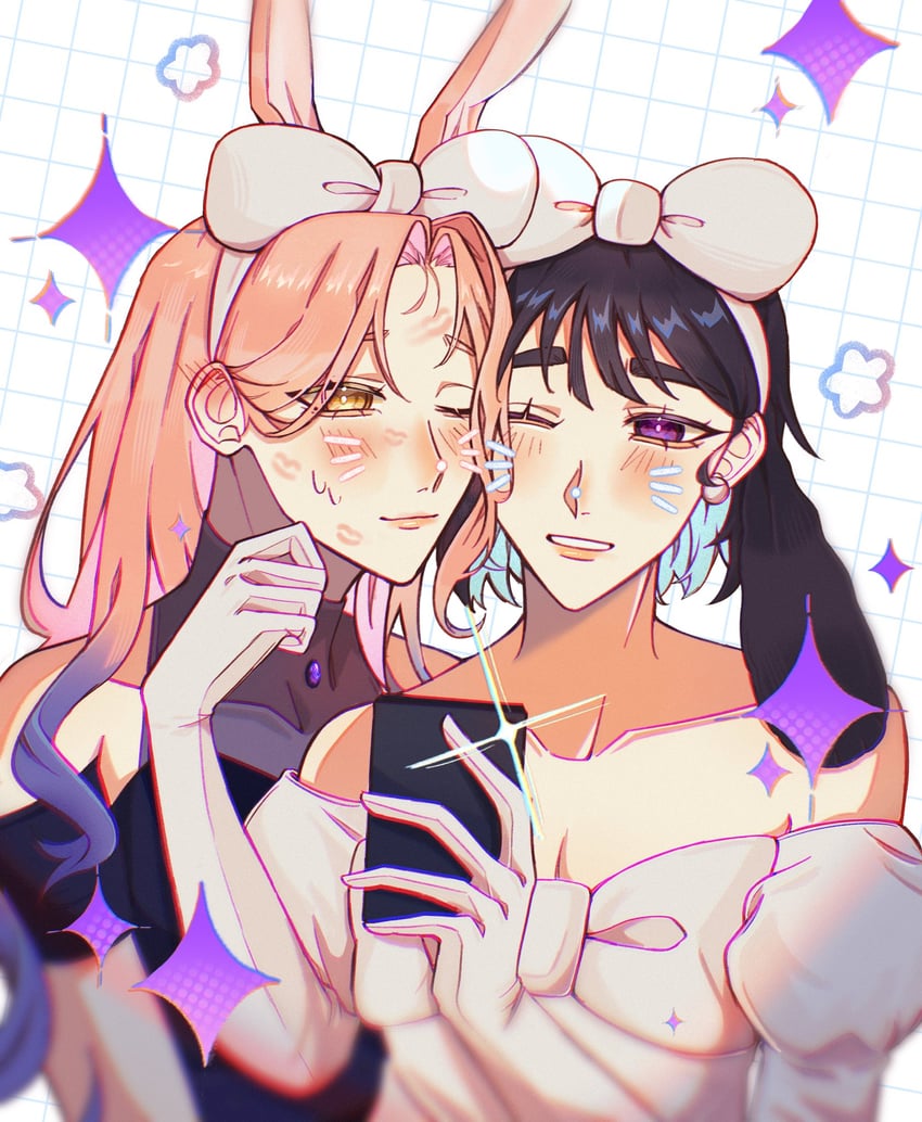sua and mizi (alien stage) drawn by chxrros