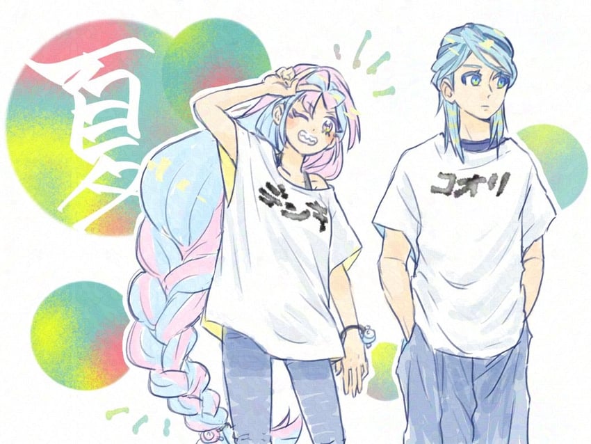 iono and grusha (pokemon and 1 more) drawn by sariika_(sakisariika)