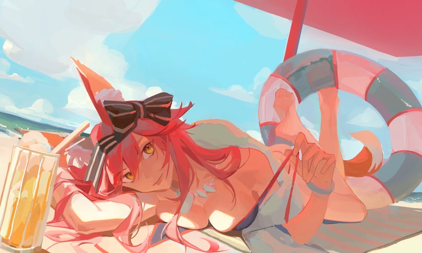 tamamo and tamamo no mae (fate and 1 more) drawn by sin_node