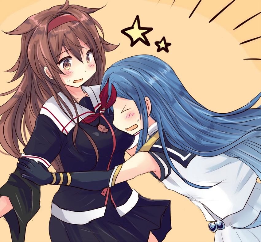 samidare, shiratsuyu, and shiratsuyu kai ni (kantai collection) drawn by hirune_(konekonelkk)