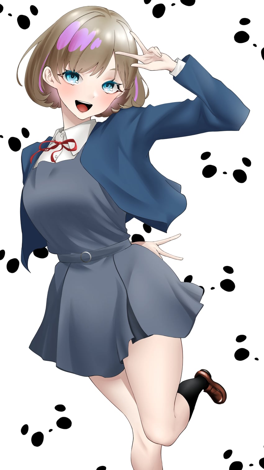 tang keke (love live! and 1 more) drawn by xakn4874