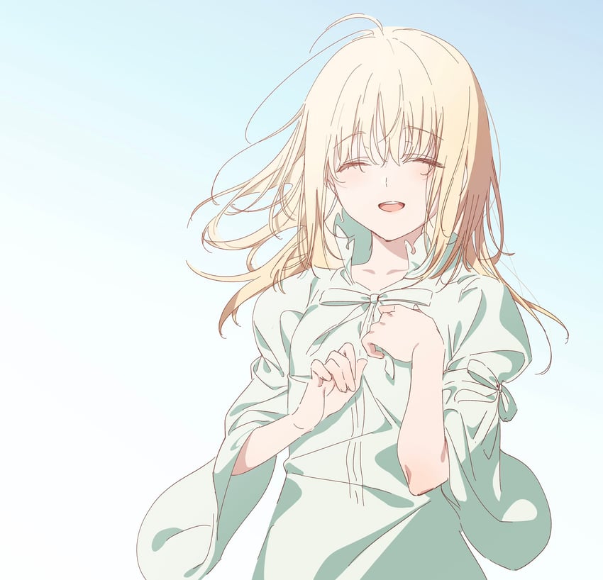 artoria pendragon and saber (fate and 2 more) drawn by nozawa_noko