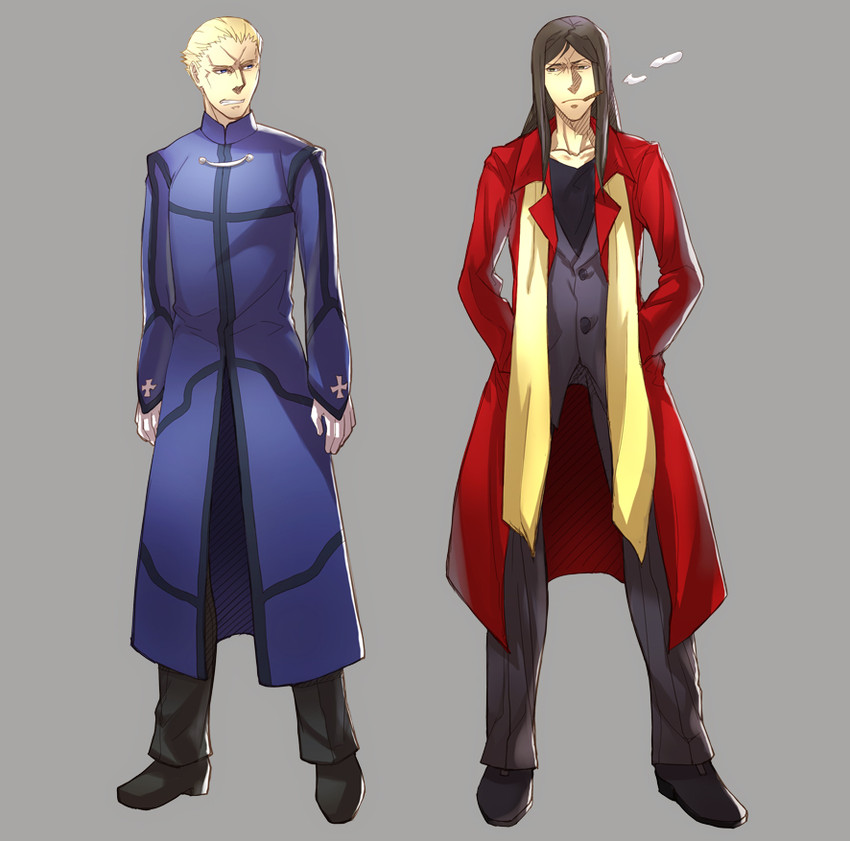 waver velvet, lord el-melloi ii, and kayneth el-melloi archibald (fate and 1 more) drawn by ousder