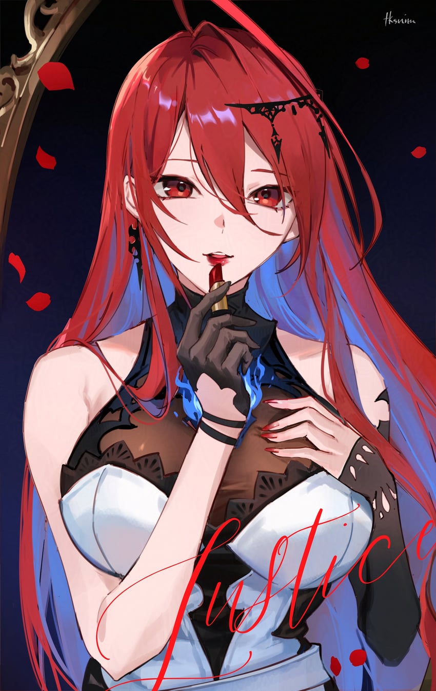 elizabeth rose bloodflame (hololive and 1 more) drawn by tk_(tksnim)