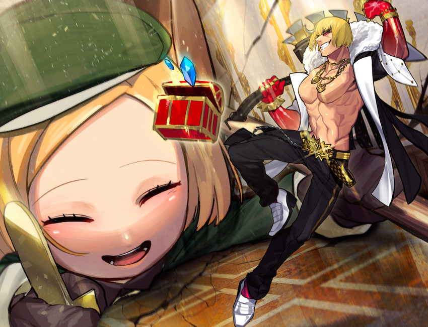 sakata kintoki and paul bunyan (fate and 1 more) drawn by sokuse_kienta