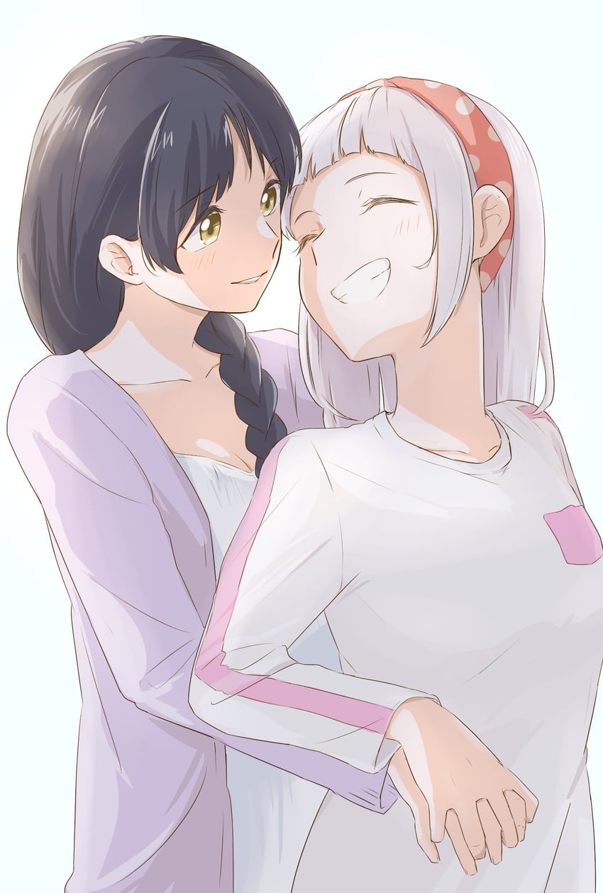 arashi chisato and hazuki ren (love live! and 1 more) drawn by kikorinolily