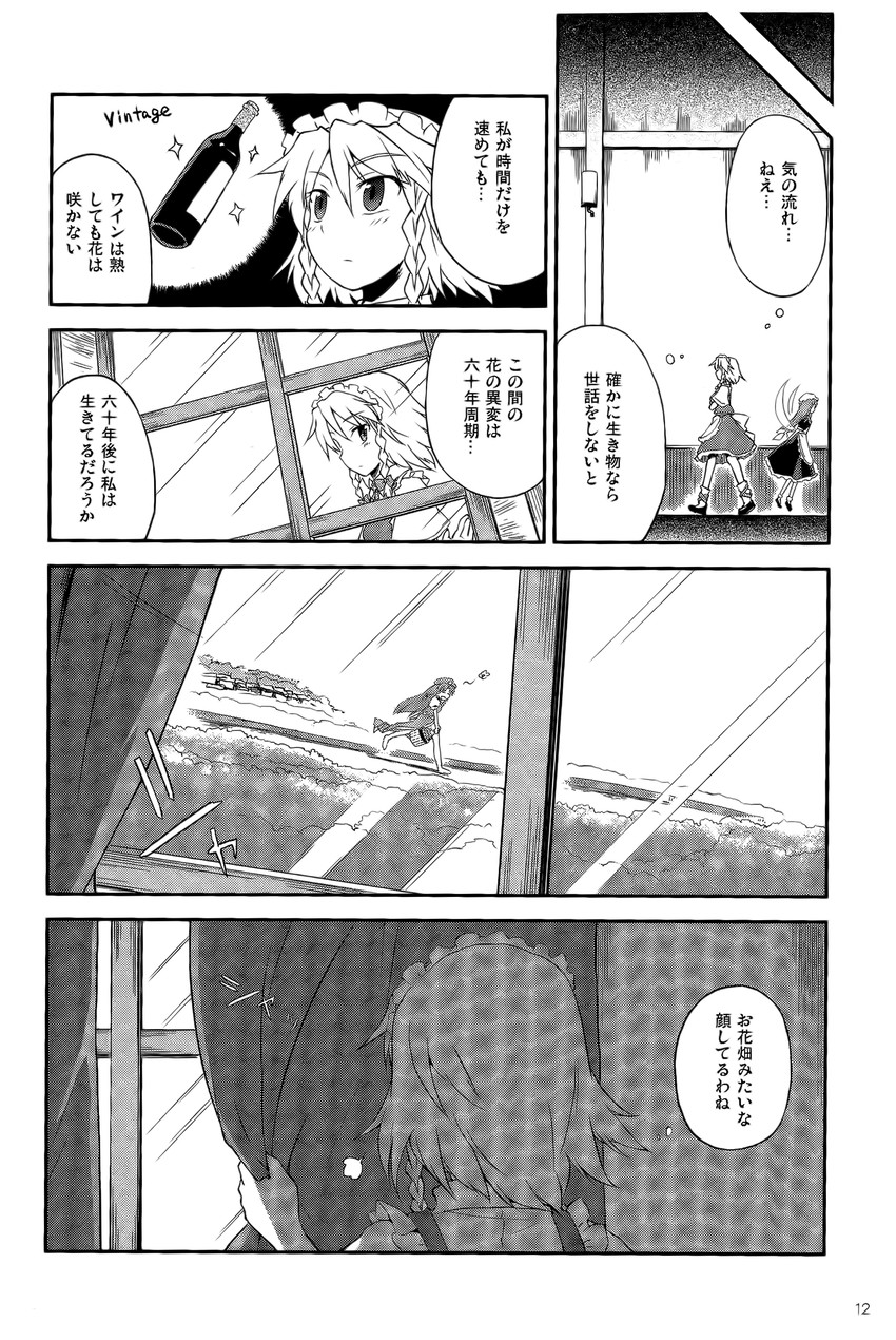 izayoi sakuya and hong meiling (touhou) drawn by mizumoto_tadashi