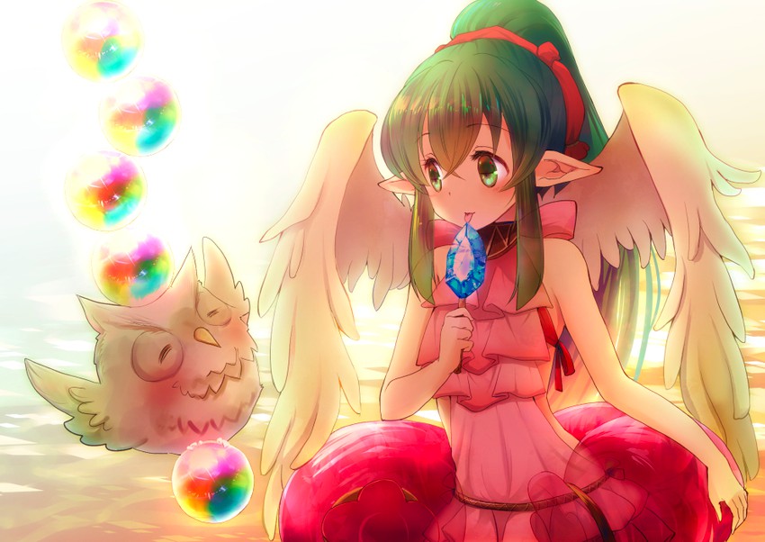 tiki and feh (fire emblem and 2 more) drawn by oka_(umanihiki)