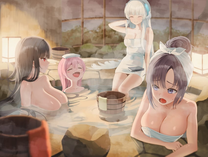 yuuka, rio, noa, and koyuki (blue archive) drawn by shugo_15