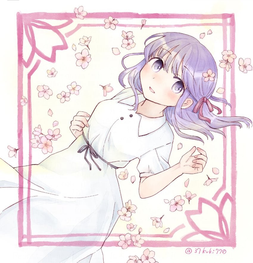matou sakura (fate and 2 more) drawn by 37kuki770