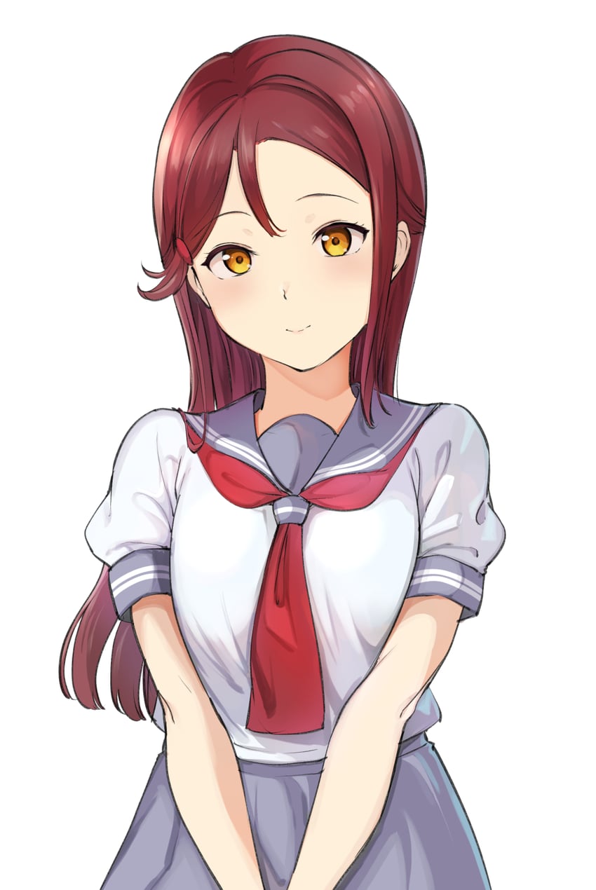 sakurauchi riko (love live! and 1 more) drawn by alp