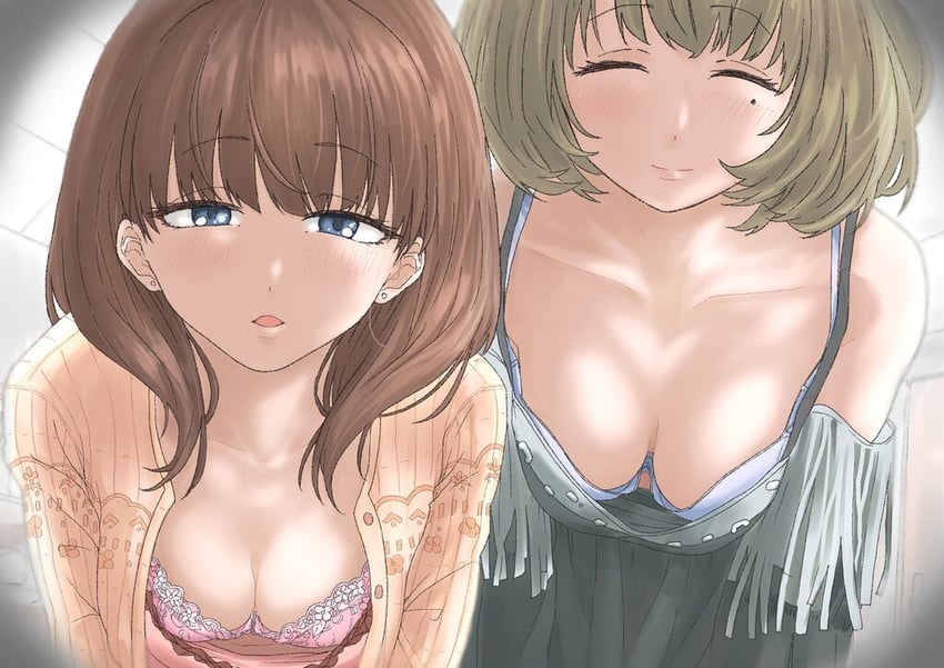 takagaki kaede and sakuma mayu (idolmaster and 1 more) drawn by ebifryman