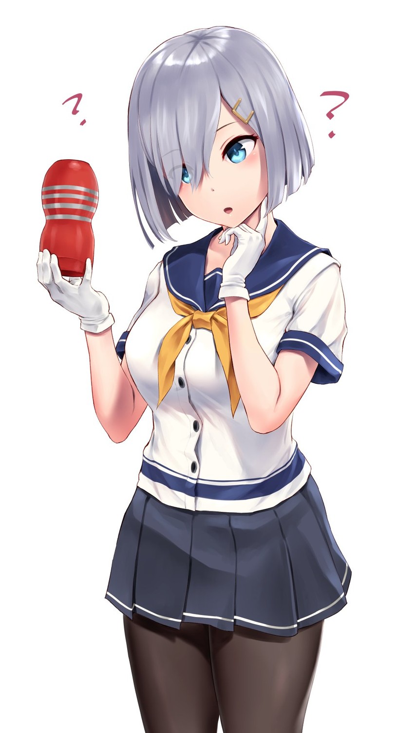 hamakaze (kantai collection and 1 more) drawn by wa_(genryusui)