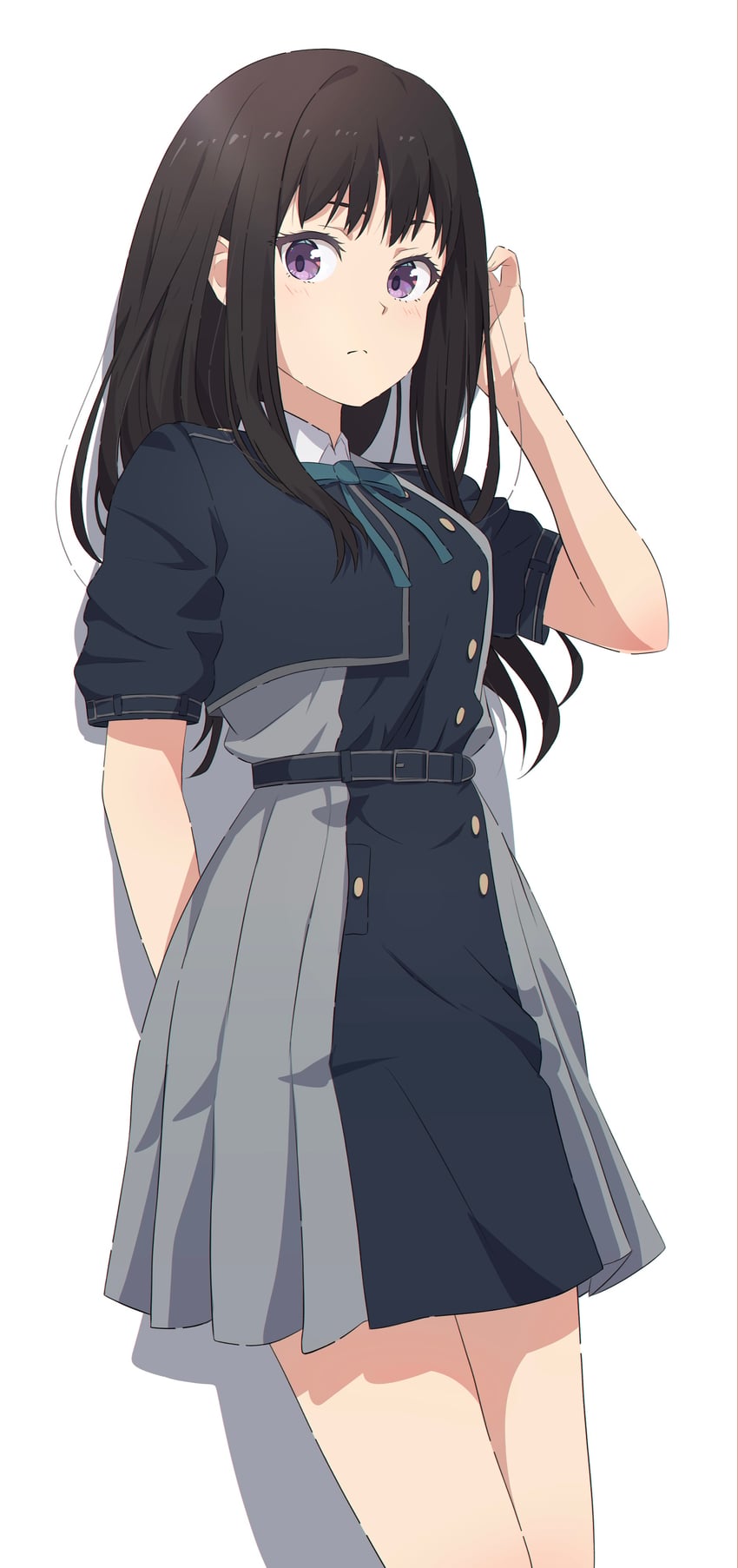 inoue takina (lycoris recoil) drawn by na-suke