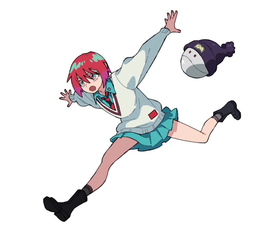 amate yuzuriha and haro (gundam and 1 more) drawn by dou_(mame_eee)