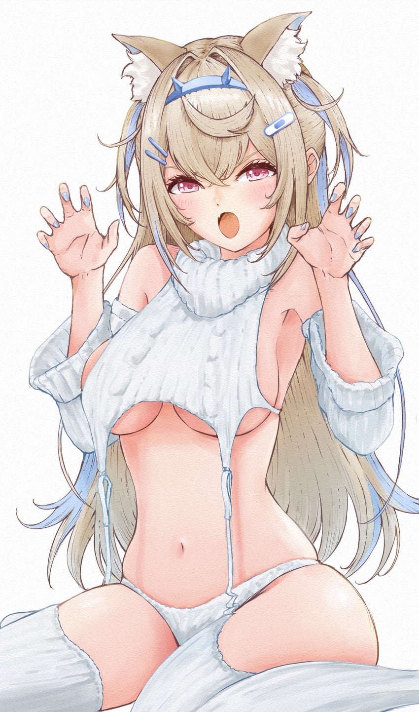 fuwawa abyssgard (hololive and 1 more) drawn by tomozoo83