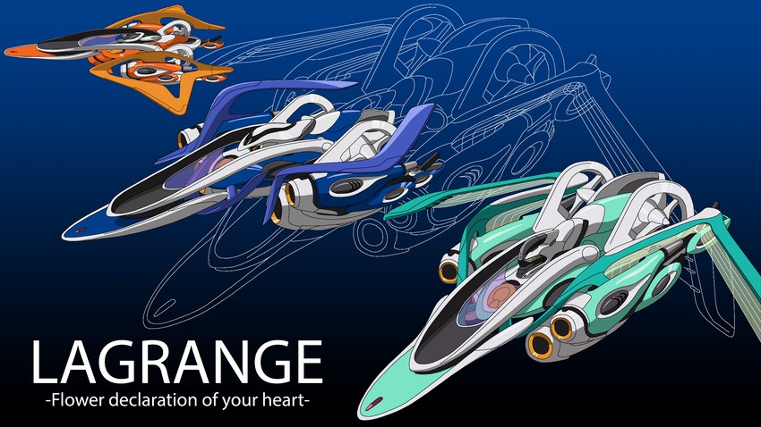 vox aura, vox lympha, and vox ignis (rinne no lagrange) drawn by hasanzero