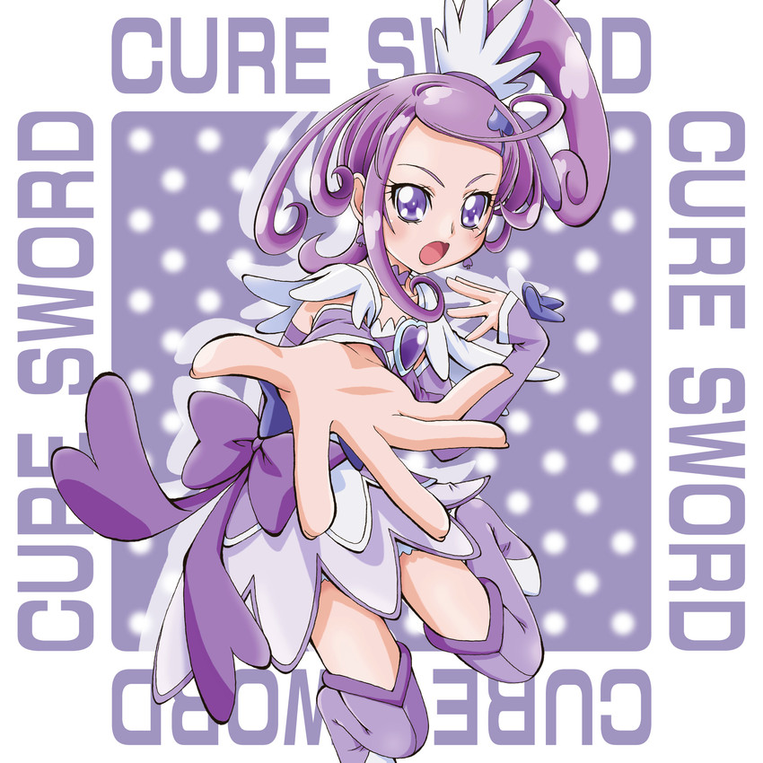 kenzaki makoto and cure sword (precure and 1 more) drawn by boo_(takagi)