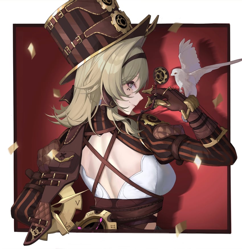 vill-v (honkai and 1 more) drawn by tutou_jiang