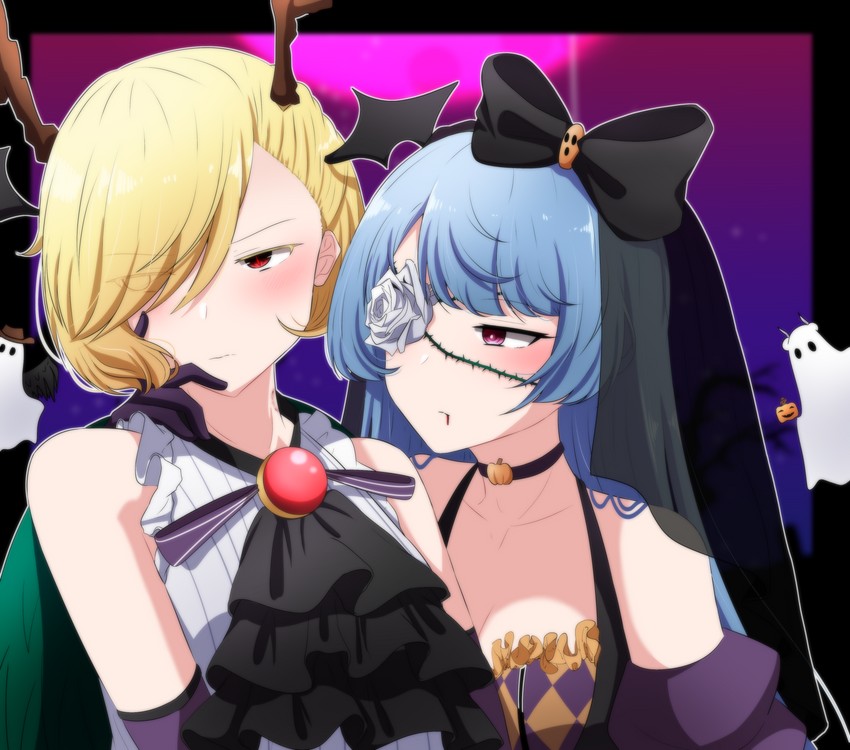 kicchou yachie, kurokoma saki, haniyasushin keiki, and joutouguu mayumi (touhou) drawn by yukome