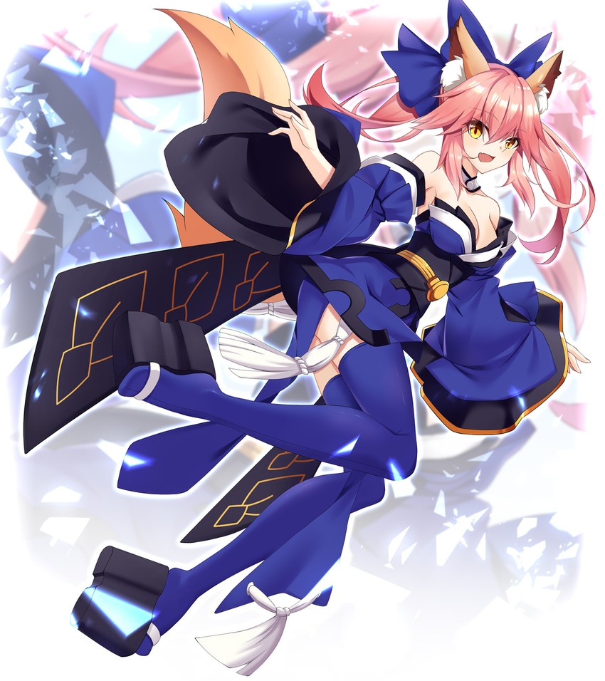 tamamo and tamamo no mae (fate and 1 more) drawn by rx7649