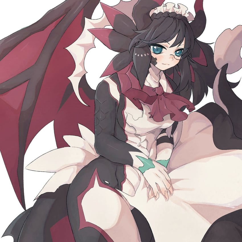 house dragonmaid and dragonmaid sheou (yu-gi-oh!) drawn by kokodari