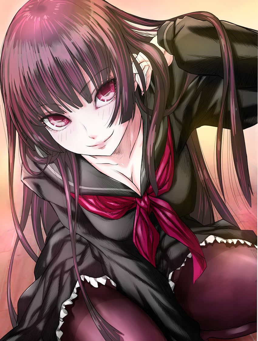 kanoe yuuko (tasogare otome x amnesia) drawn by auge_(akd)
