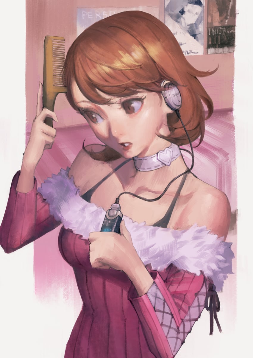 takeba yukari (persona and 1 more) drawn by phamoz