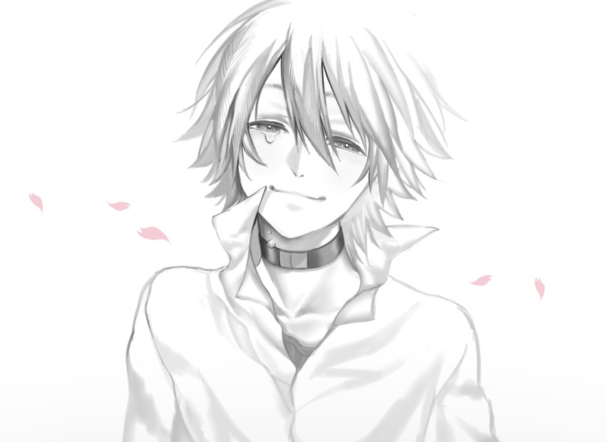 nagisa kaworu (neon genesis evangelion and 2 more) drawn by sorax2112
