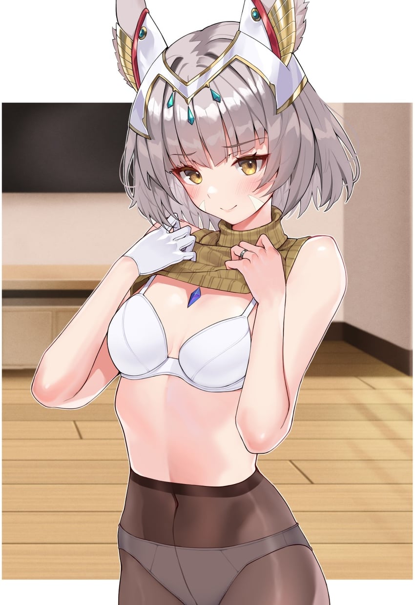 nia (xenoblade chronicles and 1 more) drawn by matrix16