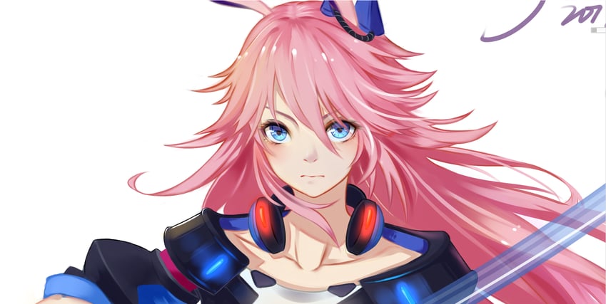 yae sakura (honkai and 1 more) drawn by sdzy97510