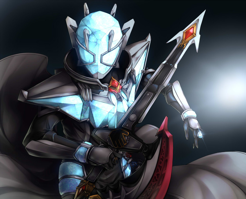 kamen rider wizard (kamen rider and 1 more) drawn by sugarbeat