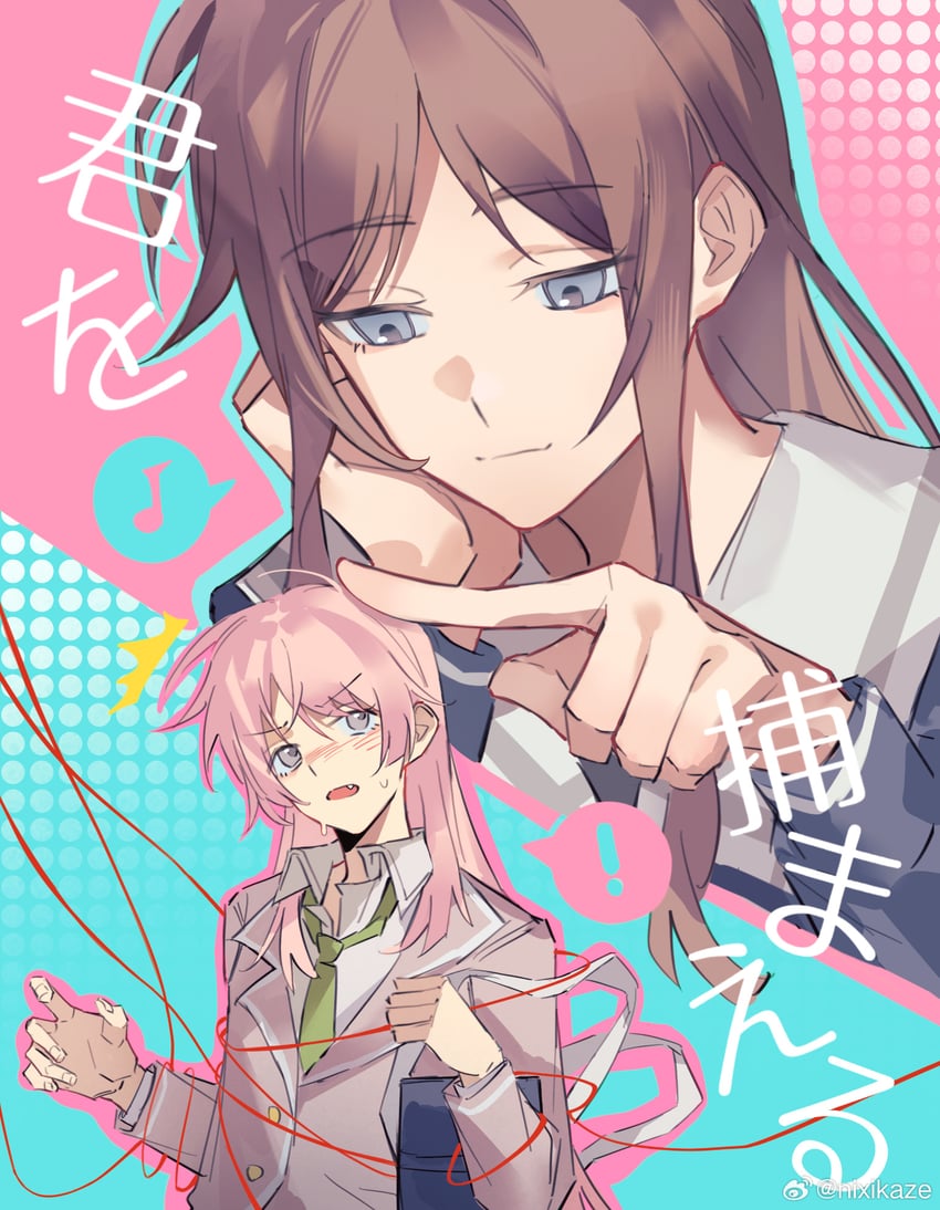 chihaya anon and nagasaki soyo (bang dream! and 1 more) drawn by shiba257