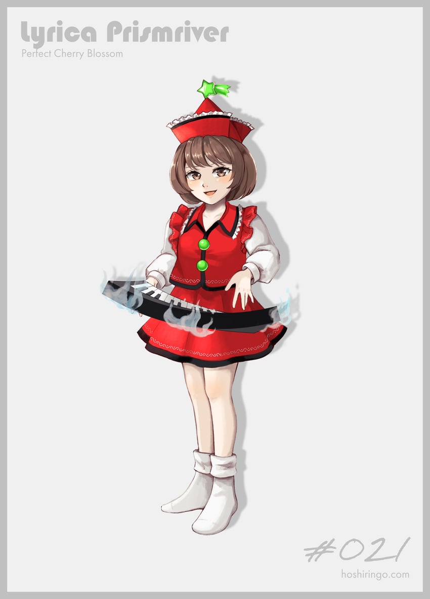lyrica prismriver (touhou and 1 more) drawn by hoshiringo0902