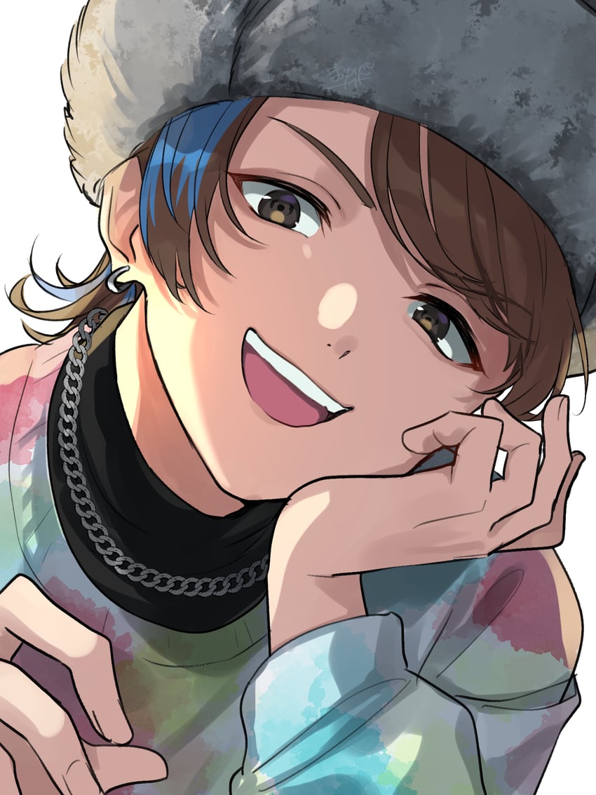 akune rindo (hypnosis mic and 1 more) drawn by kishinaito