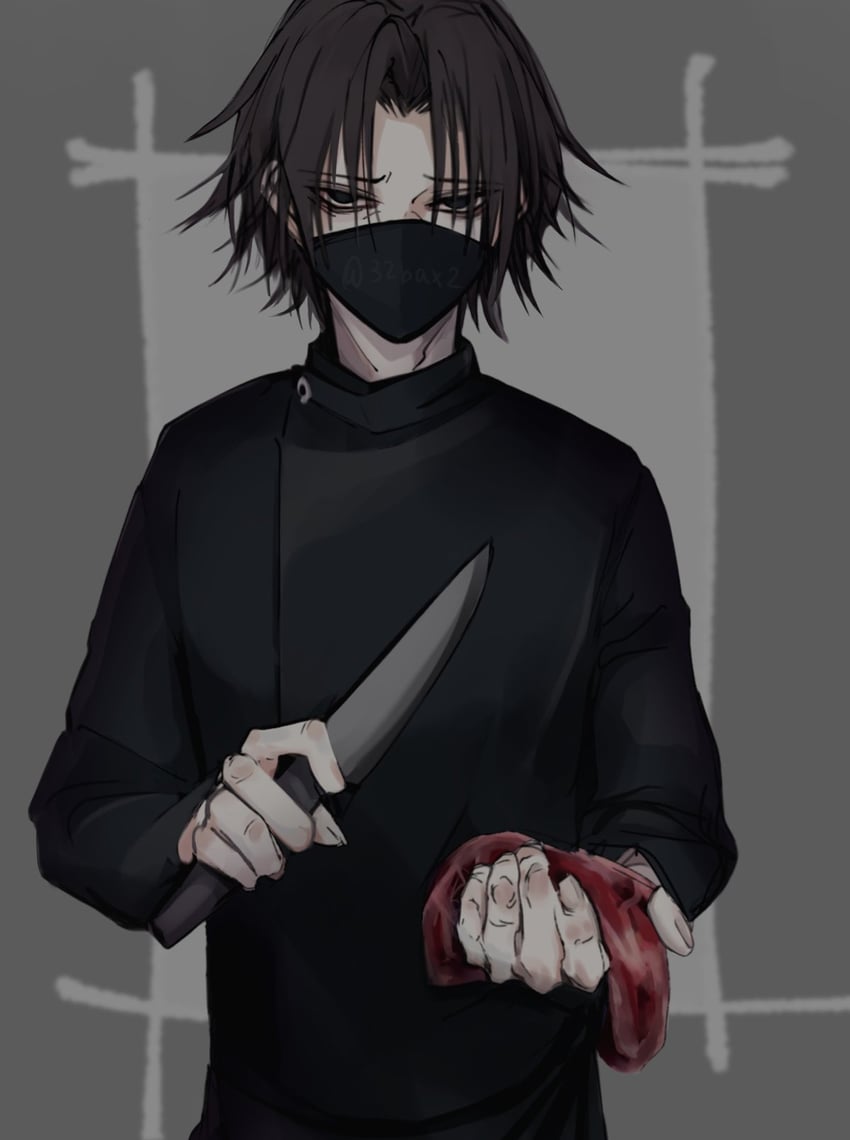 feitan portor (hunter x hunter) drawn by 32bax2