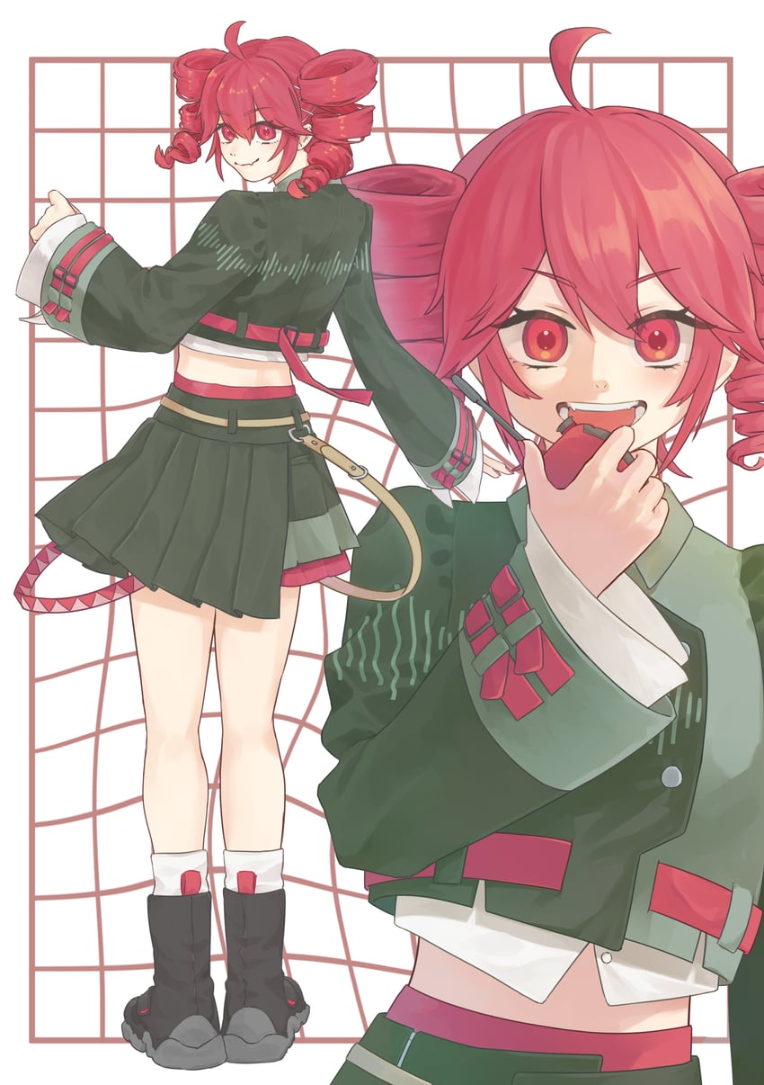 kasane teto (utau and 1 more) drawn by hizola_yoiti