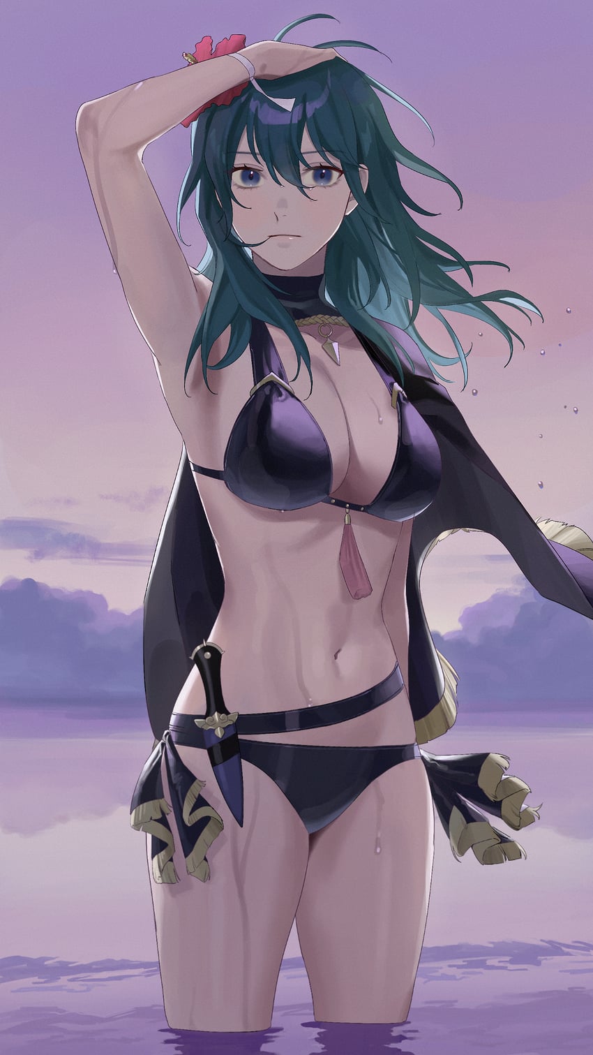 female byleth (fire emblem and 2 more) drawn by e5nf8v