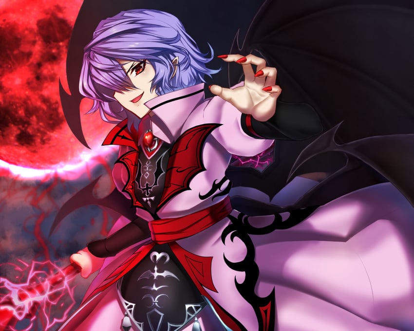 remilia scarlet (touhou and 1 more) drawn by mattyakinako_(odango_imomushi)