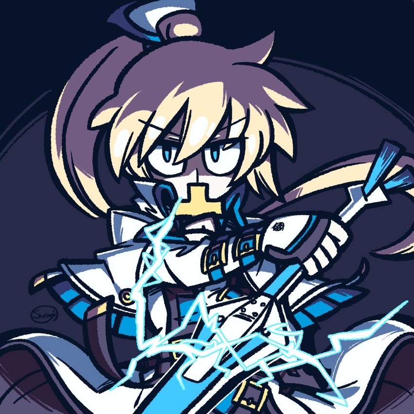 ky kiske (guilty gear and 1 more) drawn by suragi_0