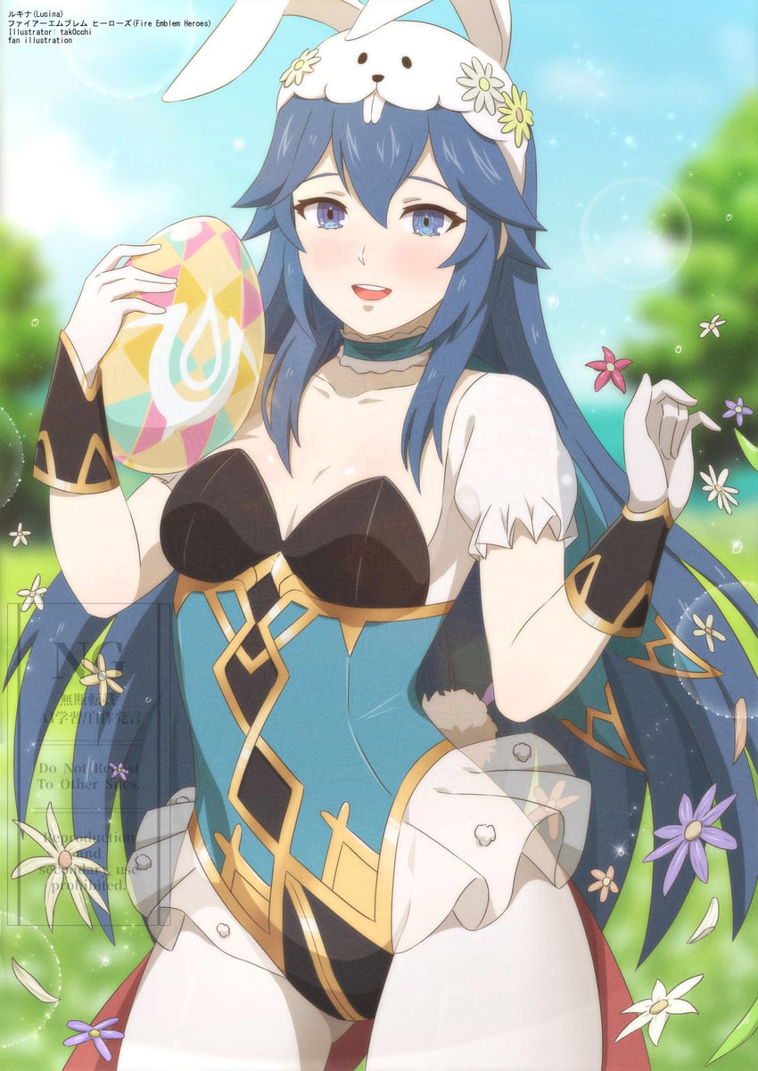 lucina (fire emblem and 2 more) drawn by tak0baka