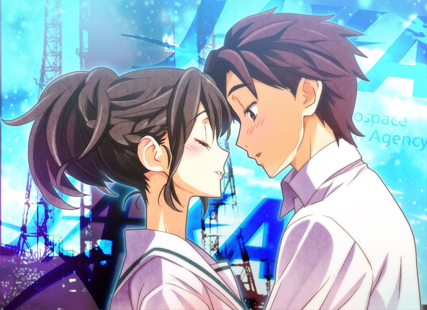 senomiya akiho and yashio kaito (robotics;notes) drawn by nyoro_(nyoronyoro000)