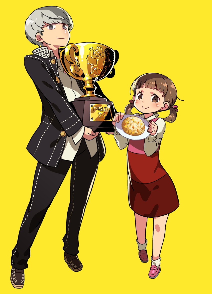 narukami yu and doujima nanako (persona and 1 more) drawn by himukai_yuuji