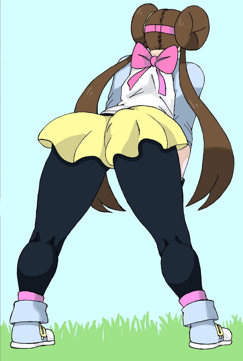 rosa (pokemon and 1 more) drawn by charge_sol