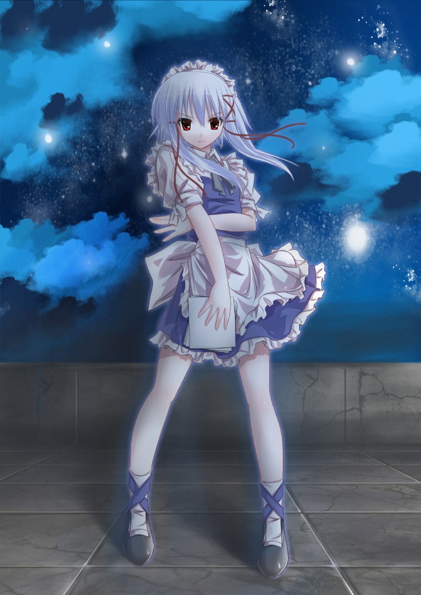 izayoi sakuya and morimiya aono (touhou and 1 more) drawn by zero_saber