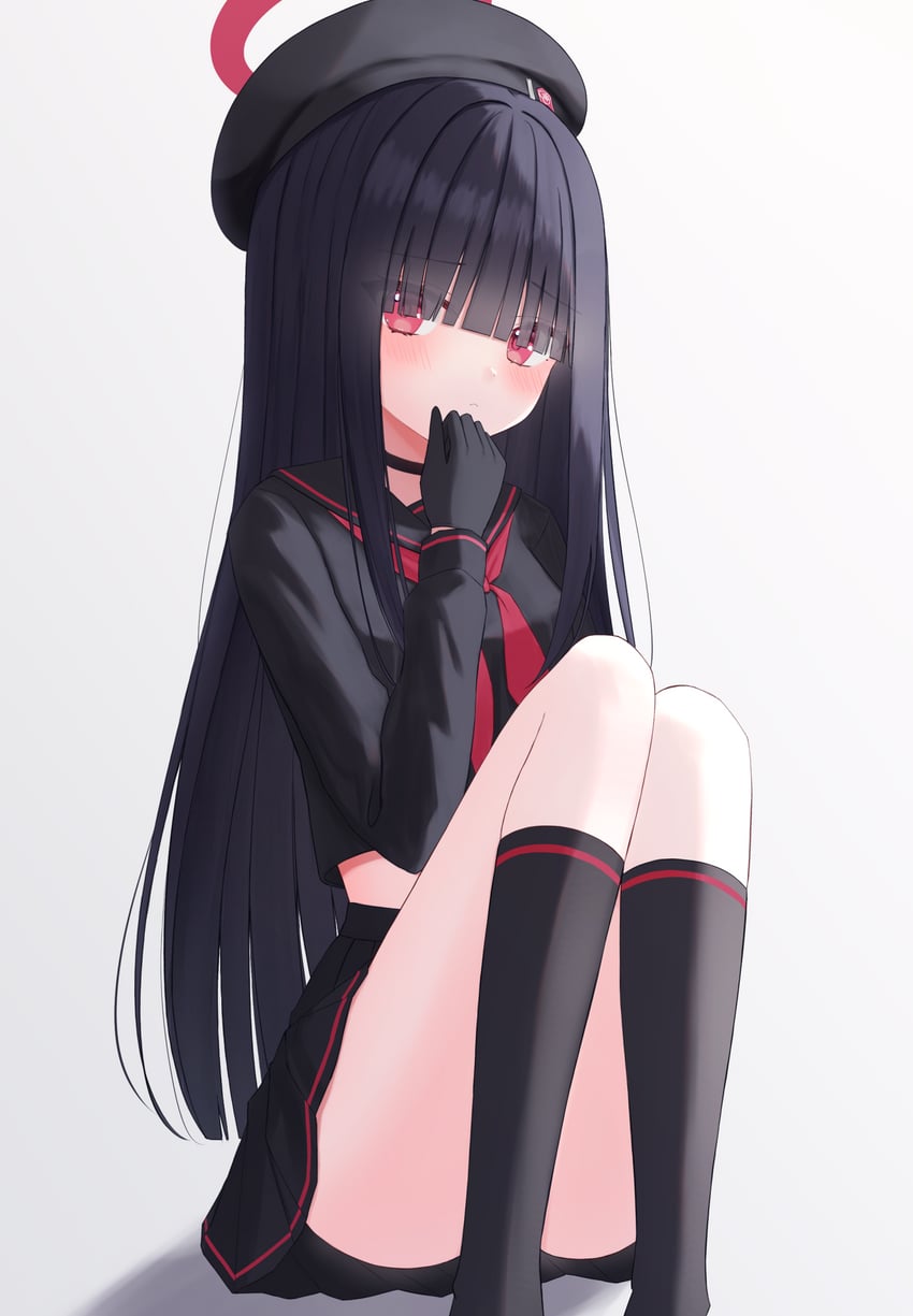 justice task force member (blue archive) drawn by iris37337