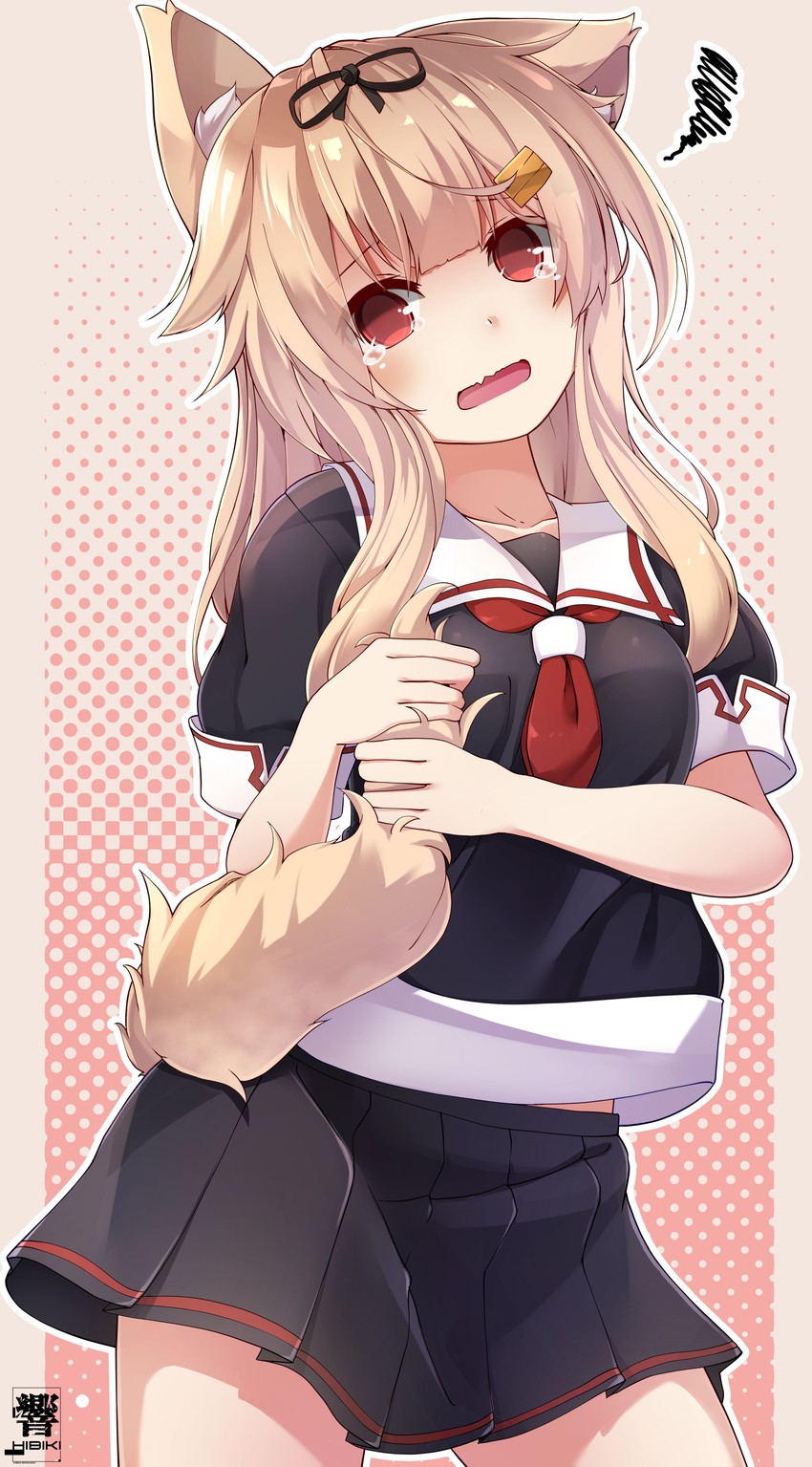 yuudachi and yuudachi kai ni (kantai collection) drawn by hibiki_(zerocodo)