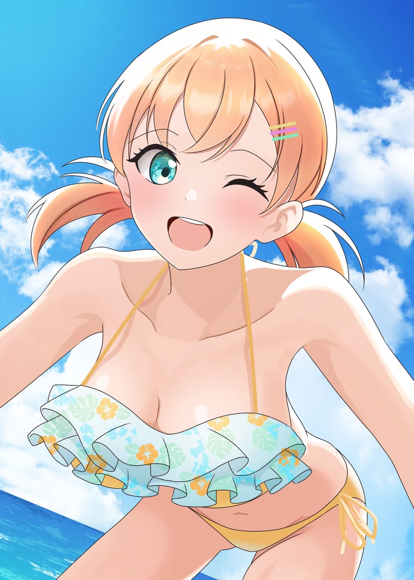 hinoshita kaho (love live! and 1 more) drawn by aokiotemoto