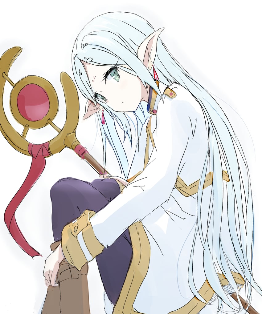 frieren (sousou no frieren) drawn by core_(mayomayo)