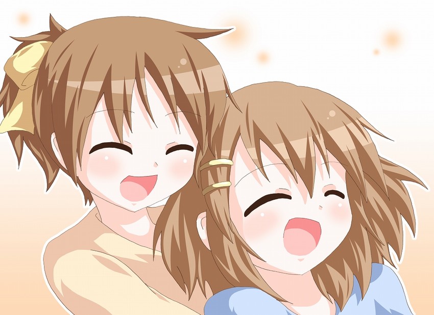 hirasawa yui and hirasawa ui (k-on!) drawn by kagerou_(kers)